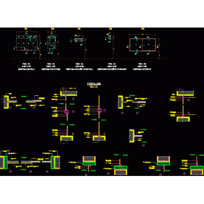 Detalle de ventanas
