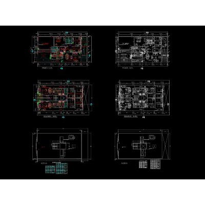 Diseno de Vivienda Multifamiliar en Tres Niveles