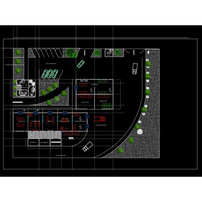 Ingreso edificio multifamiliar