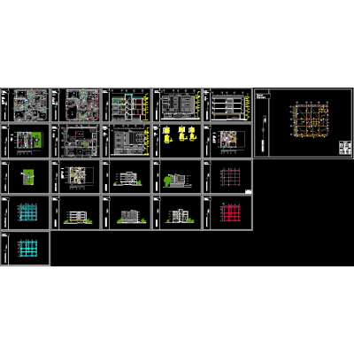 Planos Completos de Edificio Multifamiliar