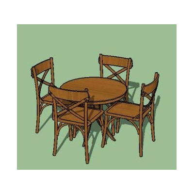 3d dining table