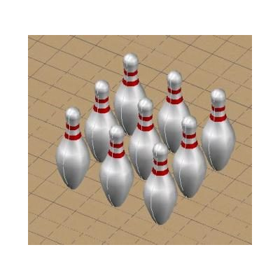 Bolos de Boliche 3D