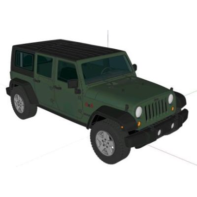 Jeep wrangler unlimited 2009 - 3d