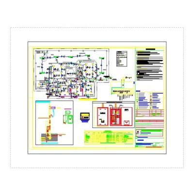 Low voltage electrical project for residence
