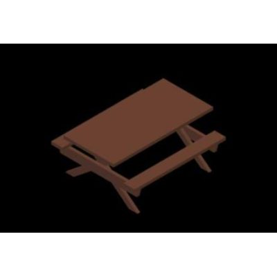 Mesa de jardin