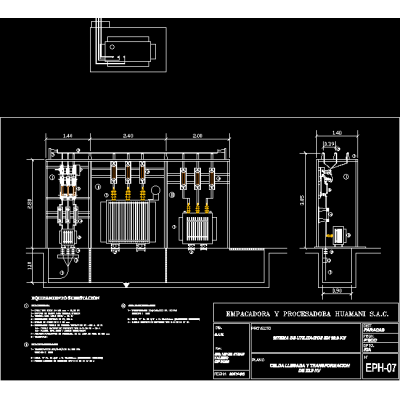22.9kv booth substation
