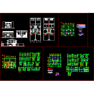 Casas gemelas con calculo estructural