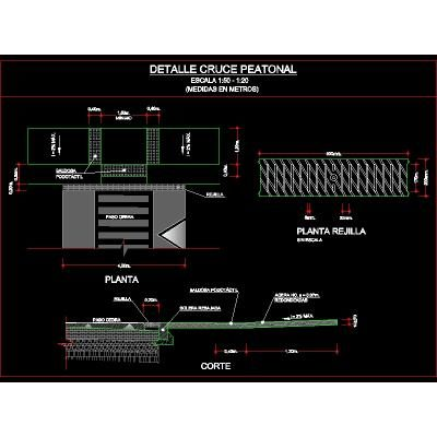 Cruce peatonal