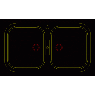 Double Kitchen Sink