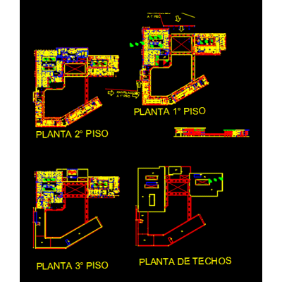 Planos de Planta: Camara de Diputados