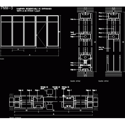 Mampara Modular Desmontable