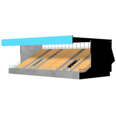 Gradas techadas