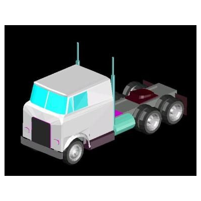 Camion 3d