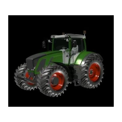 trattore da campo 3d