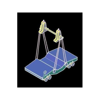 Carrello elevatore in acciaio