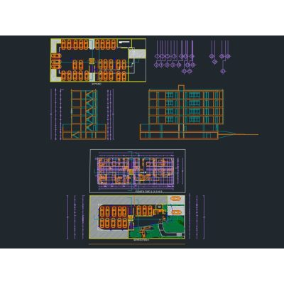 Edificio de 5 pisos para calculos estructurales