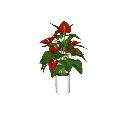 Flores 3d de alta definicion con textura