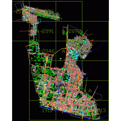 Mapa CAD de Recoleta