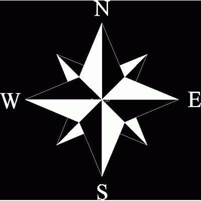 North arrows