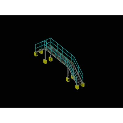 Pasarela para paso peatonal 1.8 mts