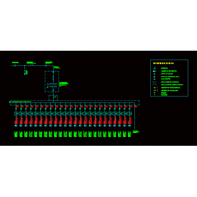 Diagrama unifiliar electrico