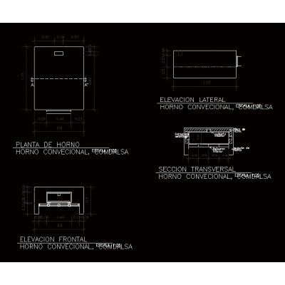 Horno convencional