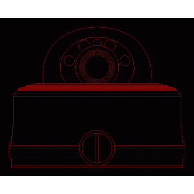 Mini dome cctv
