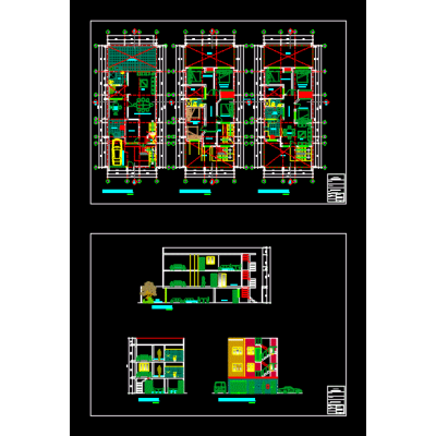 Vivienda multifamiliar 3 pisos