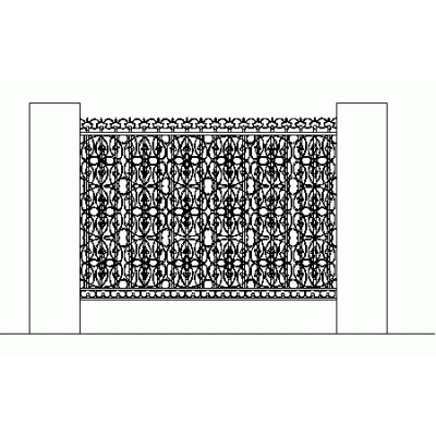 wrought railing