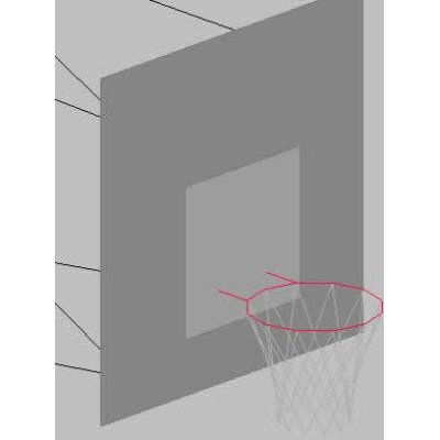 Aro de cancha de basket