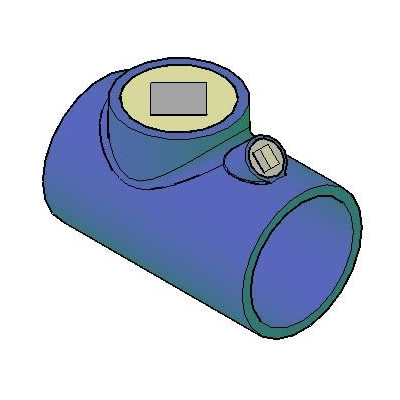 Conector de Tuberia 3D