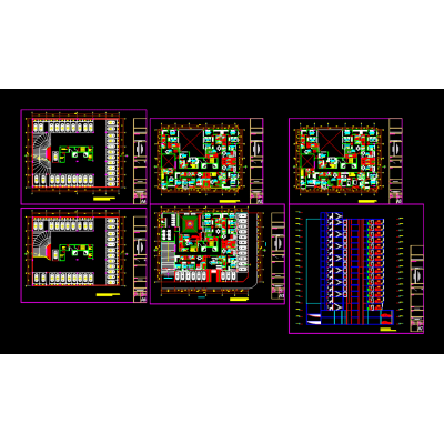 Complejo Multifamiliar Moderno de 15 Pisos