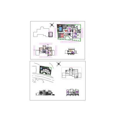 Vivienda unifamiliar de 2 niveles