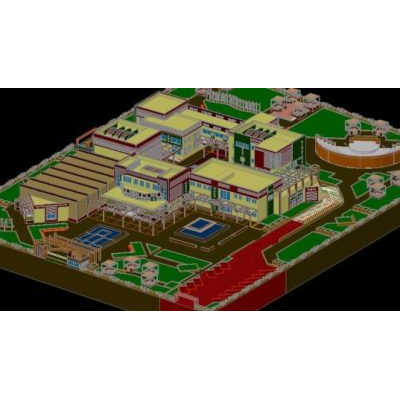 Proyecto antisismico de centro cultural en la ciudad de teheran