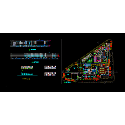 Plano Maestro de Hotel y Apartamentos