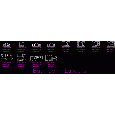 Distribucion de ba&ntilde;os