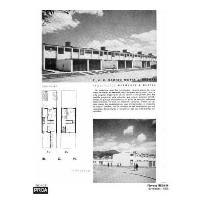 Innovacion en Vivienda Economica 1955