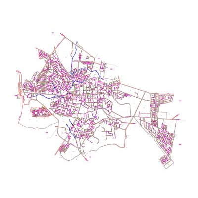 Plano Topografico de Desarrollo Urbano