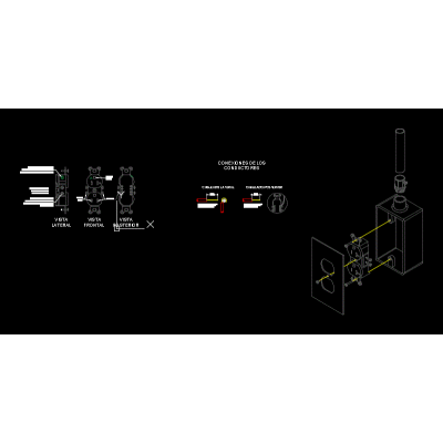 Conector Electrico Doble: Detalle y Conexion