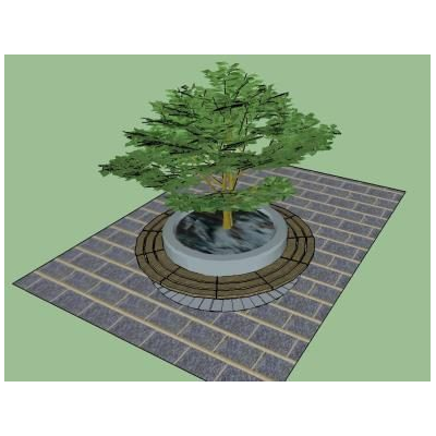 Asientos en jardinera de santutxu