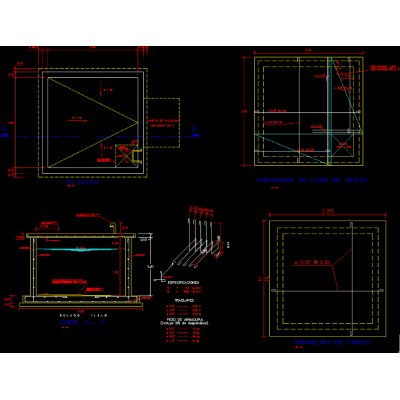 Proyecto reservorio agua potable
