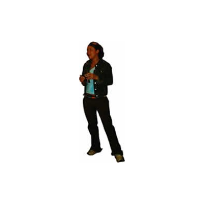 Donna in piedi per rendering