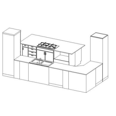 Cocina equipada