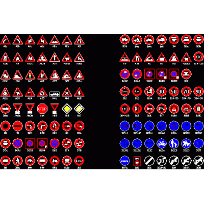 Signos en rutas