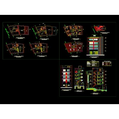 Edificio vivienda multifamiliar - oficinas