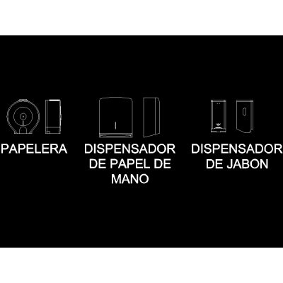 Accesorios para servicios higienicos