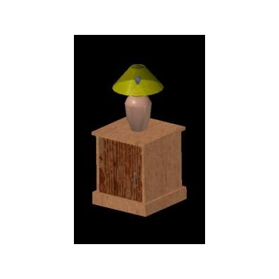 Velador Moderno en 3D