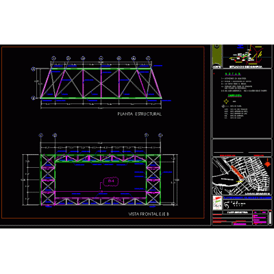 Estructura de Soporte para Monumento