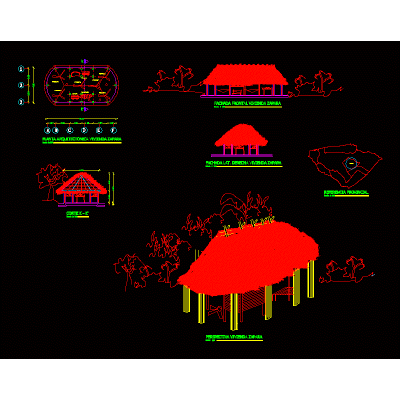 Zapara typical house