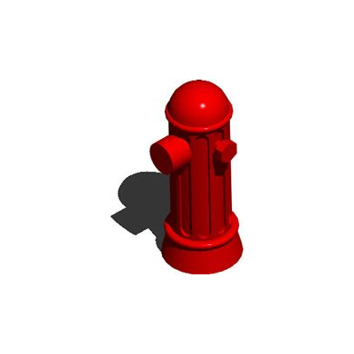 Grifo contra incendios 3d